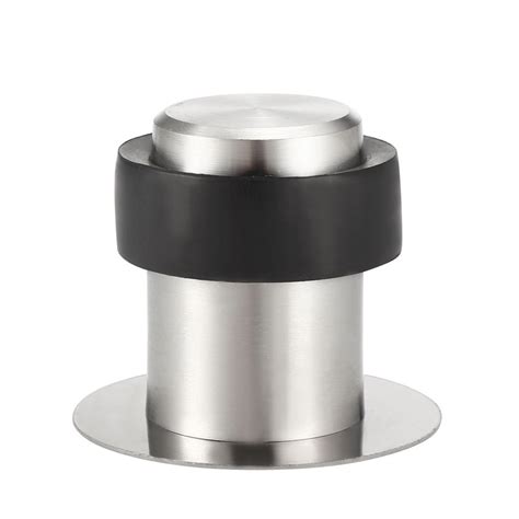 42x46mm Door Stopper Stainless Steel Brushed Silver Tone - Walmart.com - Walmart.com