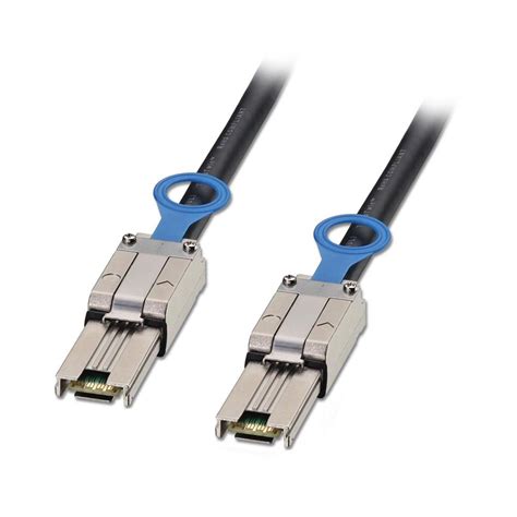 1m SAS/SATA II Multilane Infiniband Cable (SFF-8088 to SFF-8088) - from LINDY UK