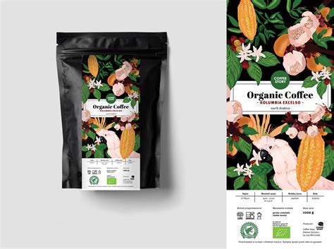 ORGANIC COFFEE PACKAGE DESIGN :: Behance