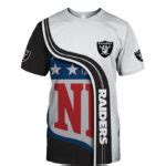 Las Vegas Raiders t shirt 3d summer short sleeve gift for fan - Raidersfanworld.com