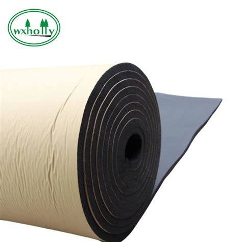 Elastomeric Self Adhesive Heat Insulation NBR Rubber Foam Sheet