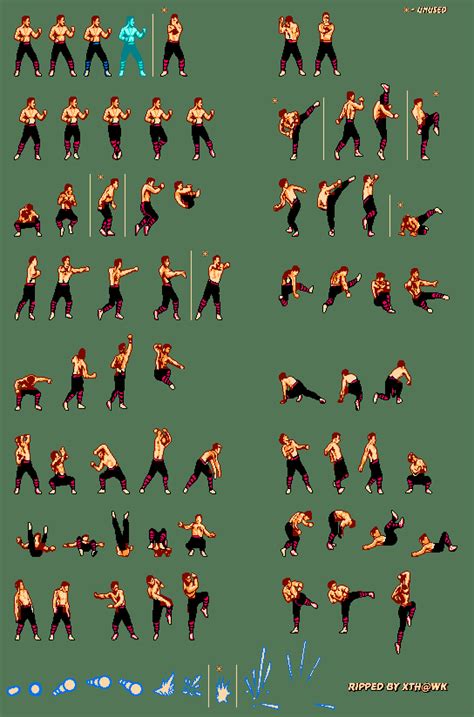 Mkwarehouse: Mortal Kombat Sprites: Johnny Cage 800