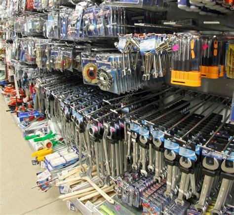 Tools in a hardware store very provided — Stock Photo © ChiccoDodiFC #33259873