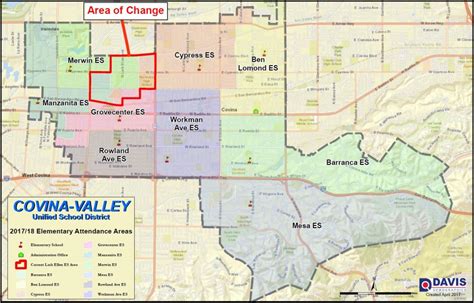 Boundary Map / Info - West Covina California Map | Printable Maps