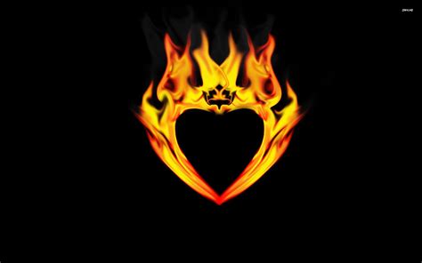 Fire Heart Wallpapers - Top Free Fire Heart Backgrounds - WallpaperAccess