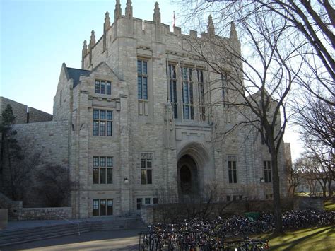 Entrance to Thorvaldson Building on the Main campus of the University ...