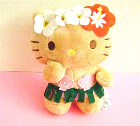 Sanrio Hello Kitty Hawaii Tan 6" Plush | #4576278123