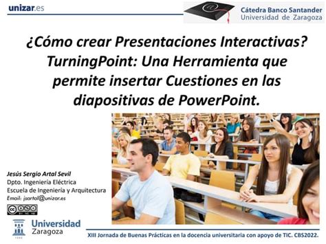 ¿Cómo crear presentaciones interactivas? Turningpoint: una herramienta que permite insertar ...