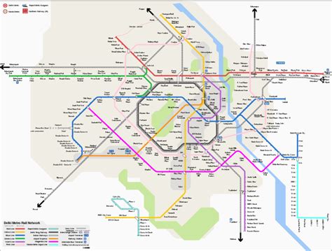 Delhi Metro Stations - Route Map, Fare, Metro Lines, Nearby Attractions & More