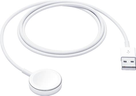 Apple Watch Magnetic Charging Cable (1m) White MX2E2AM/A - Best Buy