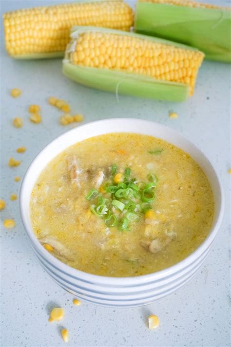 Easy Chicken & Corn Soup