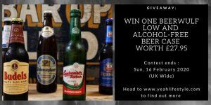 Giveaway & Drinks Review: Beerwulf's Low and Alcohol-Free Beer Case