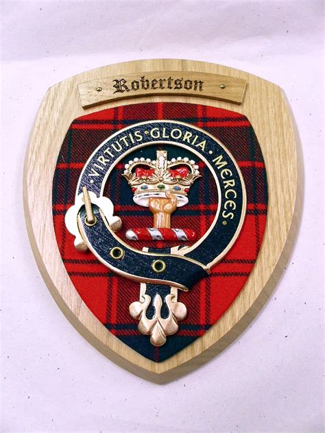 Robertson Wall Crest - Edinburgh Castle Scottish Imports