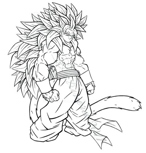 Goku Super Saiyan Drawing at GetDrawings | Free download