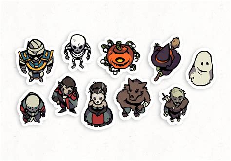 Halloween Monster Tokens | 2-Minute Tabletop