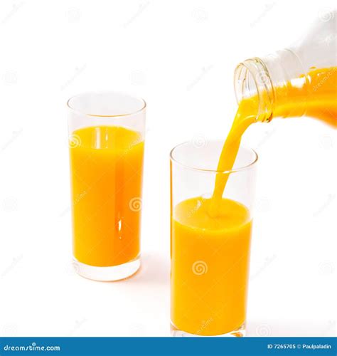 Pouring Orange Juice Royalty Free Stock Photo - Image: 7265705