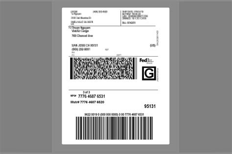 Shipping Label Template Online - Detrester.com