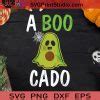 A Boocado Funny Halloween Ghost SVG, A Boocado Halloween SVG