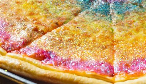 Rainbow Glitter Pizza Is A Thing And You Can Get It In Santa Monica