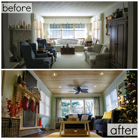 Before And After: Living Room | Living in Yellow