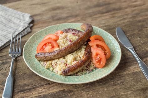 Merguez Sausages with Couscous Recipe | HelloFresh