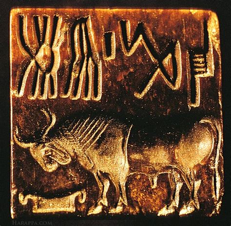 Bison seal, Mohenjo-daro | Harappa