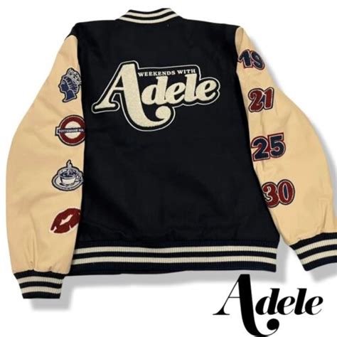 WEEKENDS WITH ADELE 2023 TOUR OFFICIAL VARSITY JACKET FROM LAS VEGAS ...