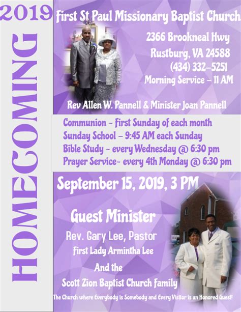 Church Homecoming, Church Anniversary,Event Template | PosterMyWall