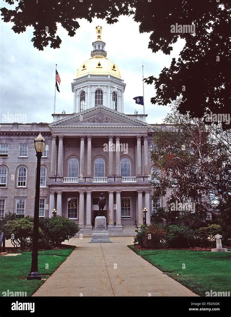 New Hampshire State Capitol Building,Concord Stock Photo - Alamy