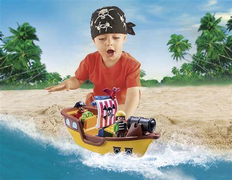 Playmobil 9118 1.2.3 Floating Pirate Ship Reviews