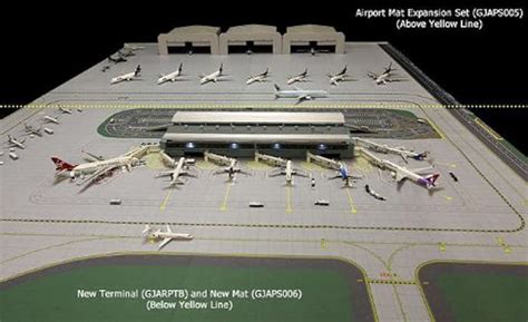 Gemini Jets GJAPS006 Airport Diorama Mat Extension 1:400 Scale, Set of 2 Pieces by GeminiJets ...