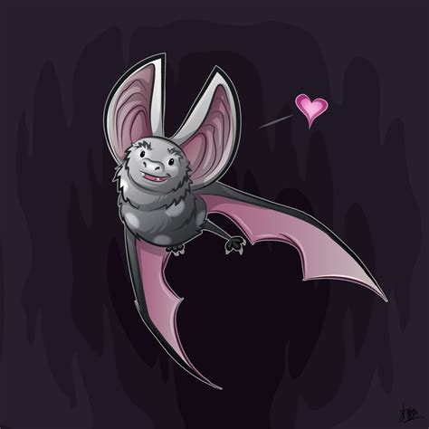 Spotted Bat by Kata on DeviantArt