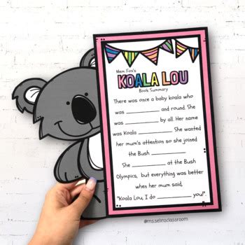 Koala Lou Book Summary Craft by Ms Selin's Classroom | TpT