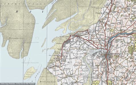 Historic Ordnance Survey Map of Morecambe, 1924