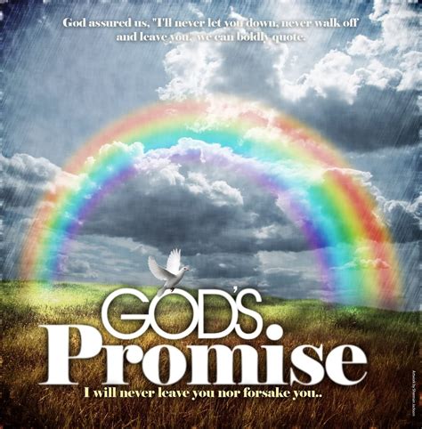 God’s Promise Rainbow Graphic | God's promise, Gods promises, Rainbow ...