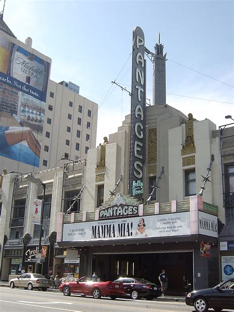 The Historic Pantages Theatre in Hollywood – Me gusta Los Ángeles ...