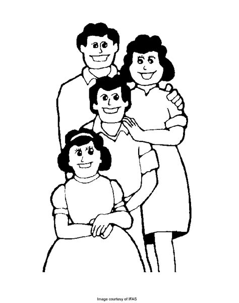 Free Coloring Pictures Of Family, Download Free Coloring Pictures Of Family png images, Free ...