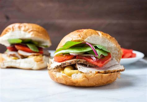 Balsamic Roasted Pork Sandwiches ~ Macheesmo