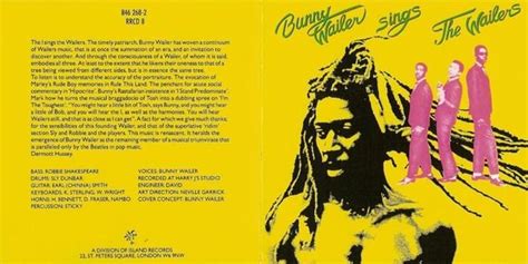 Bunny Wailer - Sings The Wailers Lyrics and Tracklist | Genius