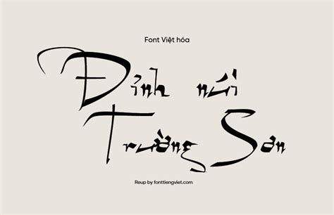 Fonttiengviet.com | Font Việt hóa MTD Geza Script - Fonttiengviet.com