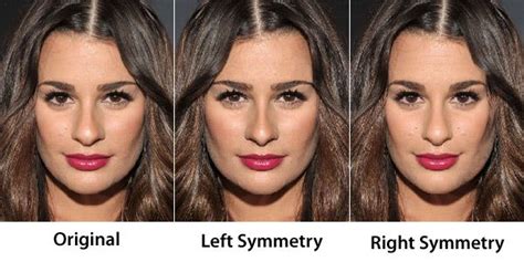 Face Symmetry of Celebrities | Face symmetry, Facial anatomy, Face