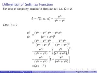 Cnn backpropagation derivation | PPT