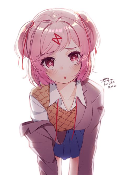 Take this lovely Natsuki Fanart | Rebrn.com