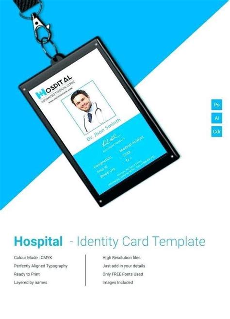 Government Id Card Template - Cards Design Templates