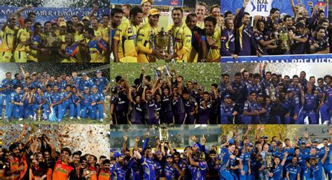 IPL Winners List: Check The List Teams Who Carried Trophies Home