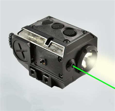 Online Store: At3 Tactical Green Laser Light Combo Ll-02g With Led Strobe Flashlight And Rail ...