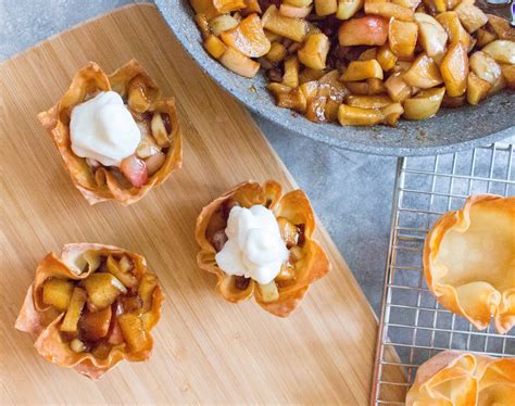 Wonton Apple Pies - Carmy - Easy Healthy-ish Recipes