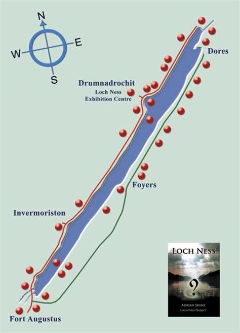 Loch Ness Monster Map