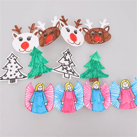 Christmas Paper Chains | Christmas - CleverPatch | CleverPatch - Art ...