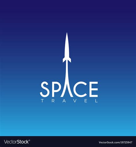 Space logo Royalty Free Vector Image - VectorStock
